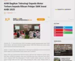 AHM Bagikan Teknologi Sepeda Motor Terbaru kepada Ribuan Pelajar SMK lewat AHBI 2025