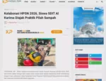 Kolaborasi HPSN 2026, Siswa SDIT Al Karima Diajak Praktik Pilah Sampah