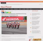 Generasi Baru Pebalap Binaan AHM Melesat Kencang Raih Podium di ThailandTalent Cup