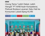 Usung Tema “Lebih Dekat, Lebih Hangat” PT AHM Asah Kompetensi, Perkuat Budaya Layanan Satu Hati ke Konsumen Lewat Ajang KLHN