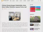 Perkuat Sinergi dengan Stakeholder, Astra Motor Kalbar Dekatkan Layanan Purna Jual