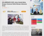 KOLABERAKSI 2025, Astra Honda Motor Bangun Generasi Sehat Menuju Indonesia Emas