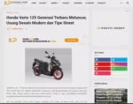Honda Vario 125 Generasi Terbaru Meluncur, Usung Desain Modern dan Tipe Street