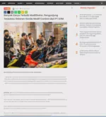 Banyak Karya Terbaik Modifikator, Pengunjung Terpukau Gelaran Honda Modif Contest dari PT AHM