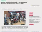Honda Stylo 160 hingga PCX160 Roadsync Pimpin Tren Penjualan di GIIAS 2025
