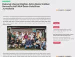 Dukung Literasi Digital, Astra Motor Kalbar Bersama ANTARA Gelar Pelatihan Jurnalistik