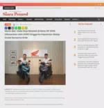 Mario dan Veda Siap Melesat di Moto GP 2026, Dibesarkan oleh AHRS hingga ke Kejuaraan Balap Dunia Bersama AHM