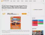 Honda Vario hingga Scoopy Dapat Promo Menarik Selama Mei 2026 di Mempawah