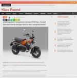 AHM Segarkan Sang Motor Honda ST125 Dax, Tampil Semakin Ikonik dengan Warna Baru yang Menawan