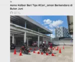 Asmo Kalbar Beri Tips #Cari_aman Berkendara di Bulan Juni