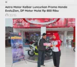 Astra Motor Kalbar Luncurkan Promo Honda EvoluZion, DP Motor Mulai Rp 800 Ribu