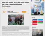 AHM Best Student 2025 Cetak Siswa Kreatif dan Peduli Tujuan Pembangunan Berkelanjutan