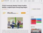 Pelajar Pontianak Dibekali Teknik Prediksi Bahaya, Langkah Nyata Sinergi Bagi Negeri