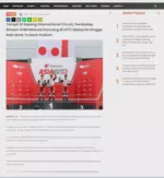 Tampil di Sepang International Circuit, Pembalap Binaan AHM Melesat Kencang di IATC Malaysia hingga Raih Back To Back Podium