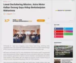 Lewat Decluttering Mission, Astra Motor Kalbar Dorong Gaya Hidup Berkelanjutan Mahasiswa