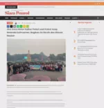 Aksi Astra Motor Kalbar Peduli saat Kabut Asap Melanda Kalimantan, Bagikan Air Bersih dan Ribuan Masker