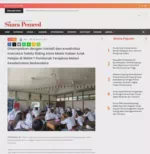 Disampaikan dengan Variatif dan Kreativitas, Instruktur Safety Riding Astra Motor Kalbar AJak Pelajar di SMAN 7 Pontianak Terapkan Materi Keselamatan Berkendara