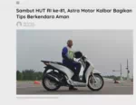 Sambut HUT RI ke-81, Astra Motor Kalbar Bagikan Tips Berkendara Aman