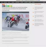Melaju Bersama CBR Series, M. Kiandra Ramadhipa Tampil Memukau di Gelaran FIM JuniorGP World Championship