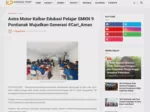 Astra Motor Kalbar Edukasi Pelajar SMKN 9 Pontianak Wujudkan Generasi #Cari_Aman