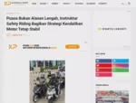 Puasa Bukan Alasan Lengah, Instruktur Safety Riding Bagikan Strategi Kendalikan Motor Tetap Stabil