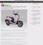 Kolaborasi Unik Honda Scoopy dengan Kuromi, AHM Luncurkan Edisi Terbatas
