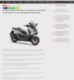 Semakin Mewah dan Nyaman Dikendarai, New Honda Forza Dapat Fitur dan Kelengkapan Berkendara
