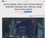 Asmo Kalbar Gelar Vario Street Nation, Hadirkan Edukasi dan Hiburan bagi Komunitas Matik