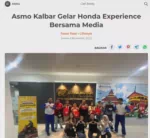 Asmo Kalbar Gelar Honda Experience Bersama Media