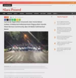 Semarak Night Ride Cinematic dari Astra Motor Kalbar: Kolaborasi Kebersamaan Paguyuban Honda West Borneo Community dan All Matic Kalimantan Barat