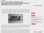 Astra Motor Kalbar Rayakan Hari Pelanggan Nasional 2025 dengan Festival Spesial untuk Konsumen Setia
