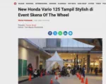 New Honda Vario 125 Tampil Stylish di Event Skena Of The Wheel
