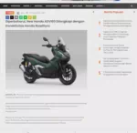 Diperbaharui, New Honda ADV160 Dilengkapi dengan Konektivitas Honda RoadSync