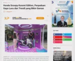 Honda Scoopy Kuromi Edition, Perpaduan Gaya Lucu dan Trendi yang Bikin Gemas