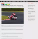 Pembalap Muda Binaan Astra Honda Tampil Kencang di IATC Motegi, Tembus Top 3 Klasemen di Musim 2025