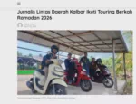 Jurnalis Lintas Daerah Kalbar Ikuti Touring Berkah Ramadan 2026