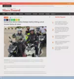 Komunitas Motor Kalbar Belajar Safety Riding untuk Hindari Risiko di Jalan