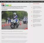 Tingkatkan Kemampuan para Instruktur dan Advisor, The 16th Astra Honda Safety Riding Instructors Competition