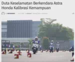 Duta Keselamatan Berkendara Astra Honda Kalibrasi Kemampuan