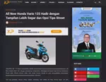 All New Honda Vario 125 Hadir dengan Tampilan Lebih Segar dan Opsi Tipe Street