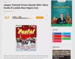Jangan Terlewat! Promo Spesial Akhir Tahun Honda di Landak Akan Segera Usai