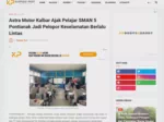 Astra Motor Kalbar Ajak Pelajar SMAN 5 Pontianak Jadi Pelopor Keselamatan Berlalu Lintas