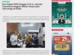 Dari Rebel 1100 hingga CUV e:, Honda Tawarkan Ragam Motor Gaya dan Teknologi di GIIAS