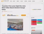Tanamkan #Cari_aman Sejak Dini, Astra Motor Kalbar Masuk Sekolah di Sungai Kakap