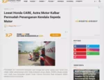 Lewat Honda CARE, Astra Motor Kalbar Permudah Penanganan Kendala Sepeda Motor