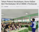 Tekan Potensi Kecelakaan, Asmo Kalbar Beri Pembekalan SR di SMAN 3 Pontianak