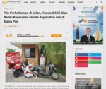 Tak Perlu Cemas di Jalan, Honda CARE Siap Bantu Konsumen Honda Kapan Pun dan di Mana Pun