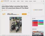 Astra Motor Kalbar Luncurkan New Honda Vario 125 Lewat Event Skena Of The Wheel