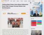 Gedung Main Dealer Astra Motor Kalimantan Barat Hadir dengan Konsep Modern dan Berkelanjutan