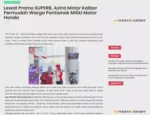 Lewat Promo SUPERB, Astra Motor Kalbar Permudah Warga Pontianak Miliki Motor Honda